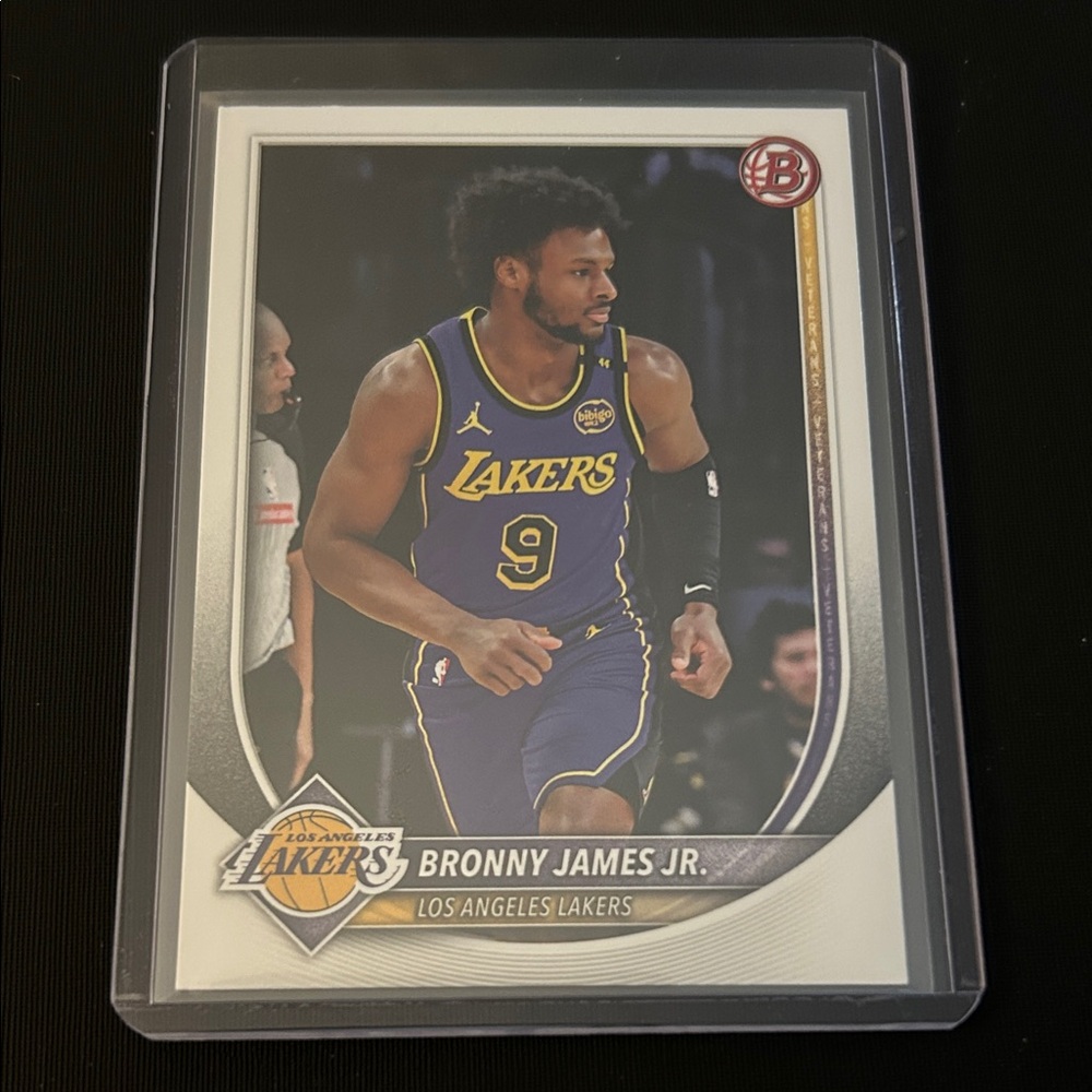 Bronny James Jr. Basketball Card - Bowman Rookie